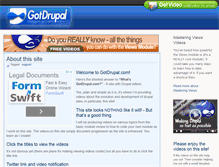 Tablet Screenshot of gotdrupal.com